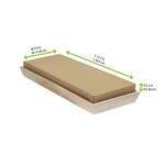 PacknWood 210NOAHLID15, 15-inch Kraft Cardboard Lid for 210WOODTRAY15, 50/PK