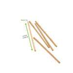 PacknWood 210PALITO, 3.7-inch Wooden Cake Pop Sticks, 500/CS