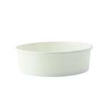 PacknWood 210PC480B, 16 Oz Round Buckaty To Go Paper Container, White, 360/CS. Lids Sold Separately.