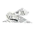 PacknWood 210PCONEW650, 50 Oz Greaseproof Paper Cones Newspaper Printed, 5000/CS