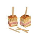 PacknWood 210PIQ55, 2-inch Wooden Sandwich Picks, 5000/CS