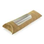 PacknWood 210PLW3K, 32 Oz Rectangular Large Pillow Pack With Window, 250/CS (Discontinued)