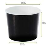 PacknWood 210POC320N, 10 Oz Black Paper Cup, 500/CS
