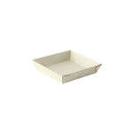 PacknWood 210SAMBQ70, 2 Oz Samurai Mini Square Wooden Tray, 200/CS