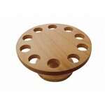 PacknWood 210SBAM10, 4 Oz 10 Holes Bamboo Cone and Temaki Display, 2/PK