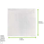 PacknWood 210SMP4040W, 15x15-inch Point to Point White Tissue Napkin, 1800/CS