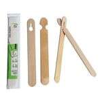 PacknWood 210STIX15, 6-inch Easy Wooden Chopsticks Wrapped by Pair, 1000/CS