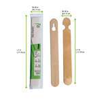 PacknWood 210STIX15, 6-inch Easy Wooden Chopsticks Wrapped by Pair, 1000/CS