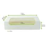 PacknWood 210TOASTW, 28 Oz White Laminated Window Box, 200/CS