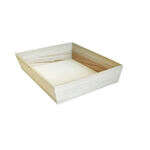 PacknWood 210WOODTRAY26H, 13-inch Heavy Duty Wooden Tray, 10/PK
