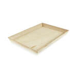 PacknWood 210WOODTRAY39, 17-inch Heavy Duty Wooden Tray, 10/PK