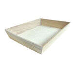 PacknWood 210WOODTRAY40H, 18-inch Heavy Duty Wooden Tray, 10/PK