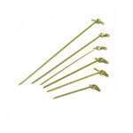 PacknWood 8NPBBBCL106B, 4-inch Bamboo Looped Skewers, 600/CS