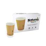 PacknWood 8NPGCDW12KR, 12 Oz Double Wall Kraft Compostable Paper Cup, 288/CS (Discontinued)