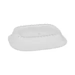 Pactiv CLOSEOUT - Pactive YP95105, 6.5x5.5x1.19-Inch Clear Plastic Dome Lid for ClearView Platter, 500/CS