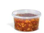 Placon 12RPL, 12 Oz Deli Container Base, 500/Cs. Lids Are Sold Separately.