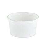 Placon CL064W, 64Oz\4Lb White Plastic Containers, 200/CS. Lids Sold Separately.