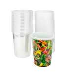 Placon LRPL, Deli Clear PP Lid For RD8C, RD12C, RD16C, RD24C, RD32C Containers, 500/CS