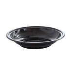 Polar Pak Packaging Polar Pak 82638, 28 Oz Black OPS Plastic Salad Bowl Base Container, 250/CS