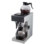 Prepline CAFE-2P-1, Pourover Coffee Maker with 2 Decanters and Warmers - 120V