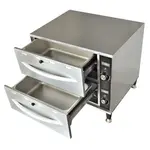 Prepline DW2, Double Freestanding Stainless Steel Drawer Warmer, 900W, 120V