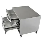 Prepline DW2, Double Freestanding Stainless Steel Drawer Warmer, 900W, 120V