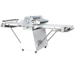Prepline FSP-89, 89-Inch Floor Model Reversible Dough Sheeter with Roller Pin, Painted Steel Base - 120V