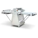 Prepline FSS-89-220, 89-Inch Floor Reversible Dough Sheeter with Roller Pin, 220V