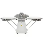 Prepline FSS-89-220, 89-Inch Floor Reversible Dough Sheeter with Roller Pin, 220V