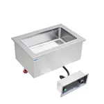 Prepline HFW1, Stainless Steel One Pan Insulated Drop-In Hot Food Well - 120V