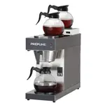 Prepline PCM-3D, Pourover Coffee Maker with 3 Warmers - 120V