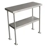 Prepline PDOS-1427, 14x27-Inch Stainless Steel Double Overshelf