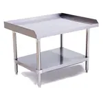 Prepline PES-3036, 30x36-inch Stainless Steel Equipment Stand with Galvanized Undershelf