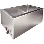 Prepline PFW500, Full-Size Electric Countertop Bain Marie Food Warmer - 110V, 1200W