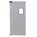Prepline PTD3684, 36x84-Inch Single Aluminum Swinging Service Traffic Door with 9x14-Inch Window