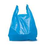 Rainbow 1/6LDB 1/6-Size Blue Low Density T-Shirt Liqueur Bags, 120/CS