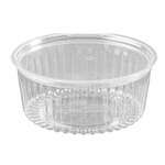 Reynolds CLOSEOUT - Reynolds 10863, 32 Oz Clear PET Plastic Bowl w/ Hinged Flat Lid, 150/CS