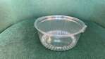 CLOSEOUT - Reynolds 10863, 32 Oz Clear PET Plastic Bowl w/ Hinged Flat Lid, 150/CS