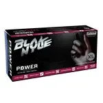Safeko HGBXL, 5 Mil X Large Black Powder Free Hybrid Gloves, 1000/CS