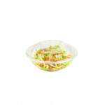 SafePro 24SW150, 24 Oz Clear PET Swirl Bowl with Lid Combo, 150/CS