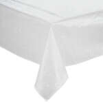 SafePro 40300C, 40 Inch x 300 Ft Vinyl Table Cover, White