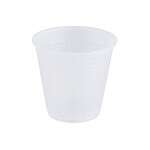SafePro 5PCC, 5 Oz Translucent Polystyrene Cups, 2500/CS