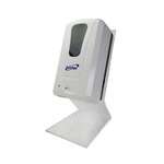 SET: SafePro Wall Mount Automatic 1200 ML Dispenser And Countertop Dispenser Stand