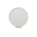 SafePro DBTL8, White Fold-Back Flat Lids for 8 Oz Paper Cups, 1000/CS (Discontinued)