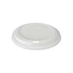 SafePro DDL4W, White Dome Lid with Sip Slot for 4 Oz Hot Cups, 1000/CS