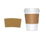 SafePro JJEF, Economy Java Jackets/Sleeves for 10-24 Oz Cups, 1000/Cs