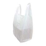 SafePro JSBW36 20x10x36-Inch White Jumbo Shopping Bags, 250/CS