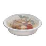 SafePro MC718W, 16 Oz. Round Microwavable Containers Combo, White Bottom, 150/CS