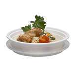 SafePro MC718W, 16 Oz. Round Microwavable Containers Combo, White Bottom, 150/CS