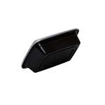 SafePro MC838 24 Oz. Rectangular Microwavable Containers Combo, Black Bottom, 150/CS